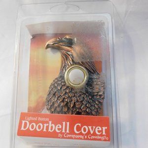 Company's Coming Lighted Bronze Eagle Doorbell Cover